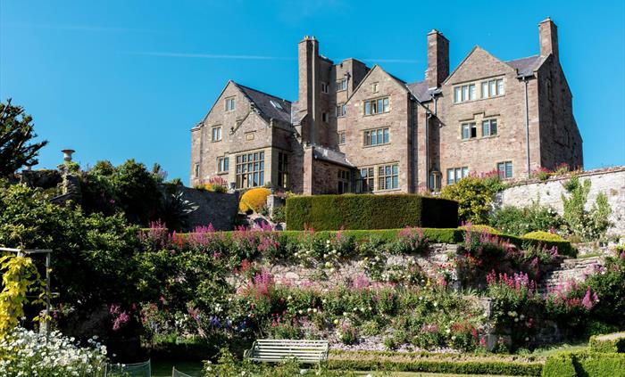 External view of Bodysgallen Hall. A 17th Century Country House Hotel
